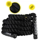 Канат тренировочный Cornix Battle Rope 9 м для кроссфита XR-0573 Black - изображение 2