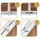 Набор кемпинговый Springos складной стол и стулья 4 шт CS0178 Brown/Silver - изображение 9
