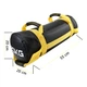 Мішок для кросфіту Cornix 20 кг тренувальний XR-0551 Black/Yellow - зображення 9