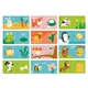 Пазл Картонний Для Дітей Dodo Duo Puzzle "Хто що їсть" 24 деталі - зображення 4