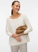 Пуловер жіночий VERO MODA 10345818 L snow white - изображение 1