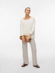 Пуловер жіночий VERO MODA 10345818 L snow white - изображение 3