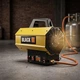 Газова теплова гармата BLACK 15 кВт, 320 м³/год, пропан-бутан, із редуктором та шлангом жовта - зображення 2