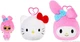 Лялька LOL Surprise Loves Hello Kitty and Friends Plush лол двостороння м'яка плюшева іграшка брелок 596608 - зображення 3