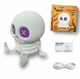 Силіконовий нічник Скелет з фіолетовими очима Halloween Skeleton Night Light - зображення 6