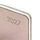 Щотижневик датований 2027 Leo Planner 10х17см Glory 252740 темно-сірий металік (м'який) /252740/ - изображение 2