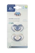 Canpol babies Пустышка силиконовая симметричная 6-18 м-цев 2 шт. Pure Color – синяя - изображение 8