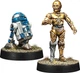 Dodatek do gry planszowej Atomic Mass Games Star Wars Legion 2.0: R2D2 & C-3PO (edycja angielska) (841333134907) - obraz 2