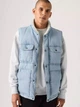 Теплий жилет джинсовий чоловічий Levi`s 648385496 L Блакитний (1162188490) - зображення 3