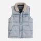 Теплий жилет джинсовий чоловічий Levi`s 648385496 L Блакитний (1162188490) - зображення 5
