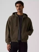 Толстовка на молнии мужская Levi`s 606665717 2XL Зеленая (1162680249) - изображение 1
