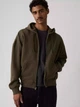 Толстовка на молнии мужская Levi`s 606665717 2XL Зеленая (1162680249) - изображение 3