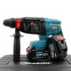 Акумуляторний перфоратор Makita DHR202 36 В 6 А·год, 2 АКБ, SDS-Plus для бетону, цегли та будівельних робіт - зображення 5