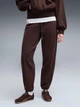 Спортивні штани на флісі жіночі Puma HER Comfort Pants FL CL 69403233 S Коричневі (4070033338612) - зображення 1