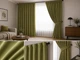 Штори блекаут льон мішковина "Дихання природи" 2,5х2,7м 2 шт. Колір оливковий - зображення 5
