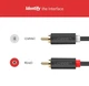 Аудіокабель Ugreen AV104 2 × RCA – 2 × RCA 2 м чорний - изображение 9