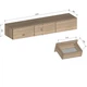 Тумба под телевизор Moreli T221 со скрытыми ручками 150×40×24.2 см Белый (4694) - изображение 2