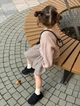 Детские ортопедические кроссовки для девочки из черного нубука кожаные размер 36 - изображение 3