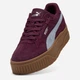 Жіночі кеди замшеві низькі Puma Karmen II Idol SD 39746220 39 (6UK) 25 см Фіолетовий/Блакитний (4070032730875) - зображення 4