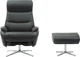 Крісло-реклайнер софа Qlab RC210B Leather Black - зображення 2