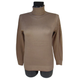 Кашемировый гольф с отворотом норма one size (42-48) капучино Glsa - изображение 2