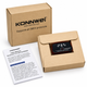 Автосканер для диагностики автомобиля KONNWEI KW901 - OBD2-адаптер Bluetooth 5.0 для Android и iOS с чипом PIC18F25K80, черно-красный - изображение 3