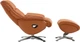 Крісло-реклайнер софа Qlab RC280BR Leather Brown - зображення 4