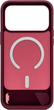 Etui Evelatus Rubber Coated MagSafe With Stand Case do Apple iPhone 18 Pro Burgundy (4752192109790) - obraz 2