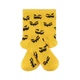 Носки женские coLibriK Улыбка halloween, 35-39, высокие, желтый/черный (0200004953924) - изображение 1