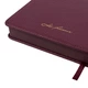 Ежедневник Leo Planner 2027 Royal, твёрдый, бордовый (252770) - изображение 12