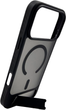 Etui Evelatus Rubber Coated MagSafe With Stand Case do Apple iPhone 18 Pro Black (4752192109738) - obraz 3