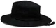 Панама Fox Sun Hat Base Over Black S/M черная широкие поля Flexfit шнурок на шее - изображение 5