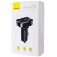 Автомобільний FM-модулятор Baseus S-09A з Bluetooth 10W 2xUSB-A чорний - зображення 6