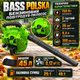 Садовый воздуходув Bass Polska бензиновый 3в1 уборщик опавших листьев 300 км ч пылесос для газона измельчитель устройство всасывания 45 л 750 Вт переносной - изображение 3