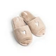 Женские домашние тапочки утепленные с мехом с открытым носком Twins HS-LUX сердце mini 36-37 24 см Лате (4820182136603) - изображение 1