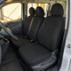 Авточехлы Antar Volkswagen LT35 (LT II) Черные антара + жаккард 1+2 (ANP12-0515) - изображение 3