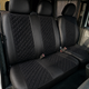 Авточехлы Alux Volkswagen LT28 (LT II) Черные экокожа + алькантара 1+2 (AL12-0507) - изображение 3