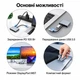 Адаптер 4 в 1 HDMI 4k60Hz USB2.0 PD 100 W Stone (ST-H06DH) - зображення 2