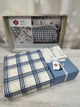 Фланелева постільна білизна Cotton Box Flanel Lavanid Mavi сімейний - зображення 2