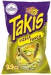 Острые чипсы Takis Pickle Punch Rolled Tortilla Chips 281г - изображение 1