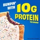 Тосты Pop-Tarts Protein Toaster Pastries Bumpin' Blueberry 408г - изображение 3