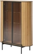 Вітрина Frisco Rotto 1070х450х1410 мм 2д Дуб (43922-RT-10) - зображення 1