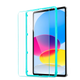 Защитная пленка из закаленного стекла ESR для iPad 11/10, совместимая с планшетом Apple iPad 11/10.9 дюймов с процессором A16 (новая модель 2025 года), обеспечивает полное покрытие, защиту от отпечатков пальцев и ударопрочность. - изображение 4