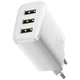 Мережевий зарядний пристрій Baseus Compact Charger 3U 17W EU White (CCXJ020102) - зображення 3