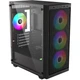 Корпус для ПК ID-Cooling Ware 300 ARGB Midi-Tower без БЖ MicroATX/Mini-ITX Mesh Black - зображення 3
