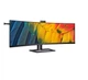 Монітор Philips 45B1U6900CH 44,5" Dual QHD VA 75 Гц з вебкамерою та USB C Чорний (45B1U6900CH/00) - зображення 2