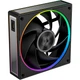 Вентилятор для корпусу ID-Cooling MF-1230-ARGB-K Trio 3x120 мм 2300 об/хв ARGB Black - зображення 3