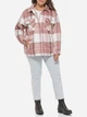 Куртка демисезонная женская Levi`s 429267927 3X Розовая (1162668396) - изображение 3