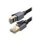 Патч-корд 1m F/FTP cat 8 RJ-45 black 40Gbps 2000MHz Ugreen (95932) - зображення 3