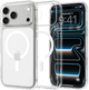 Etui plecki Spigen Ultra Hybrid MagSafe Case do Apple iPhone 18 Pro Max / 17 Pro Max Transparent/White (8800337252446) - obraz 1
